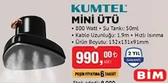 KUMTEL MİNİ ÜTÜ